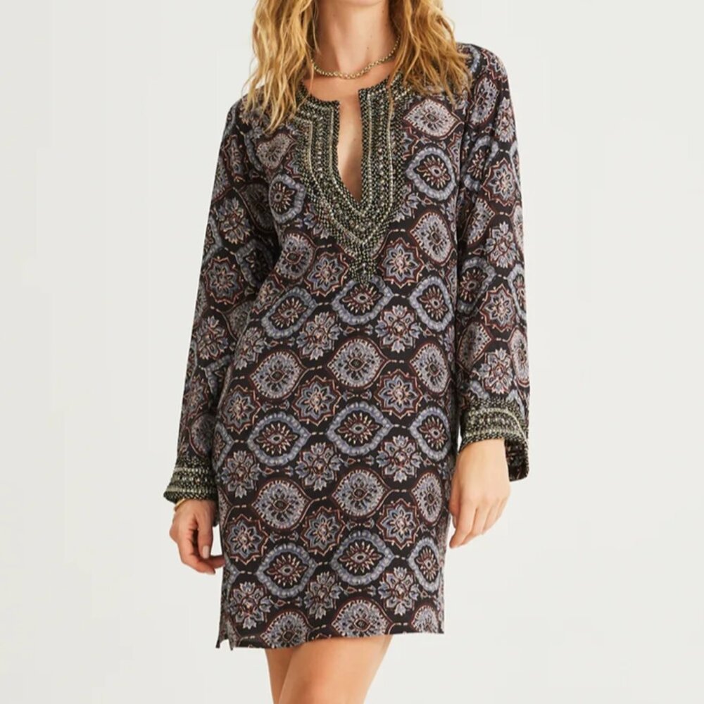 Calypso St Barth Asha Tunic Dress Small